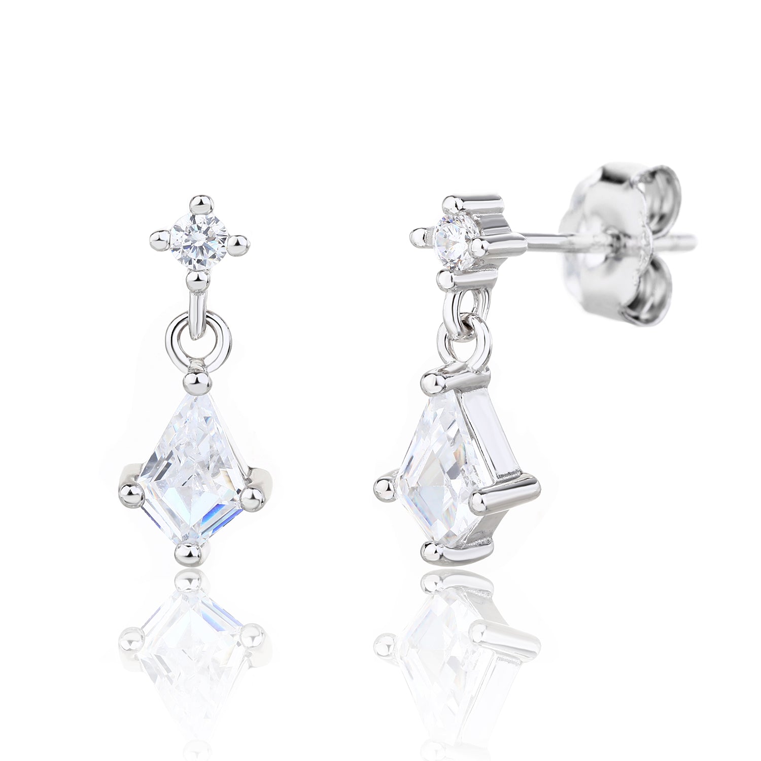 STUD 14K PLATED EARINNGS