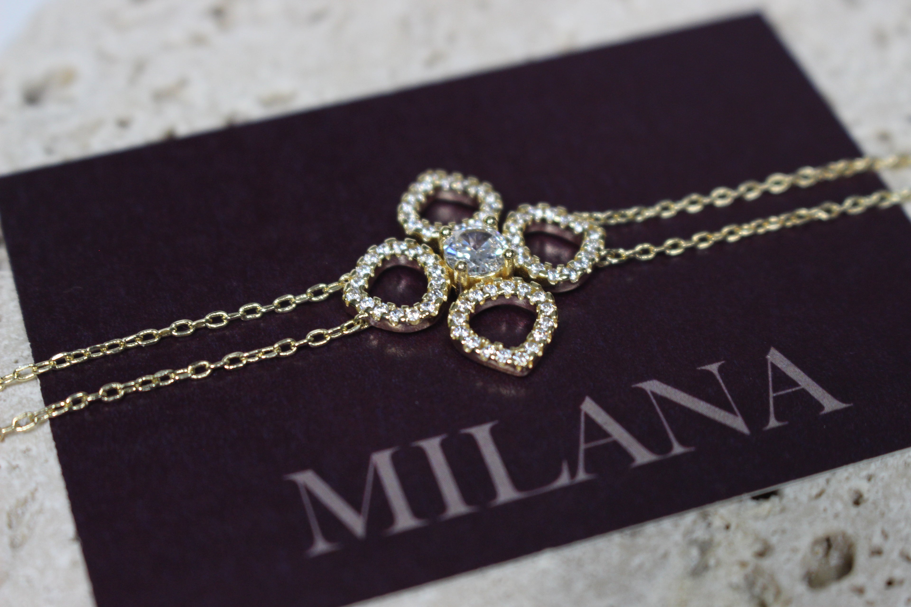 Golden bloom bracelet