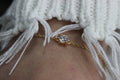 Crystal pendant bracelet