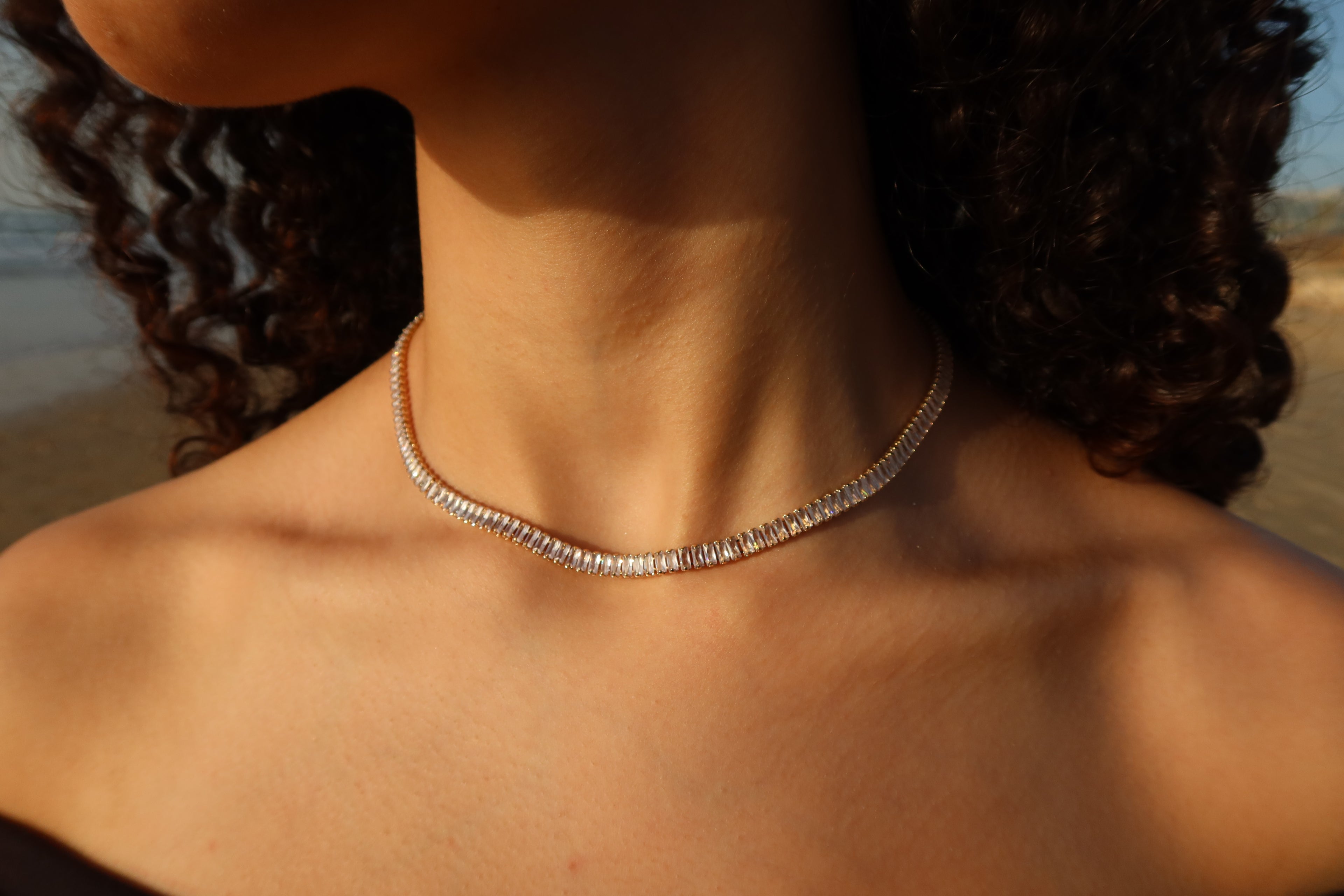 LUNA TENNIS NECKLACE