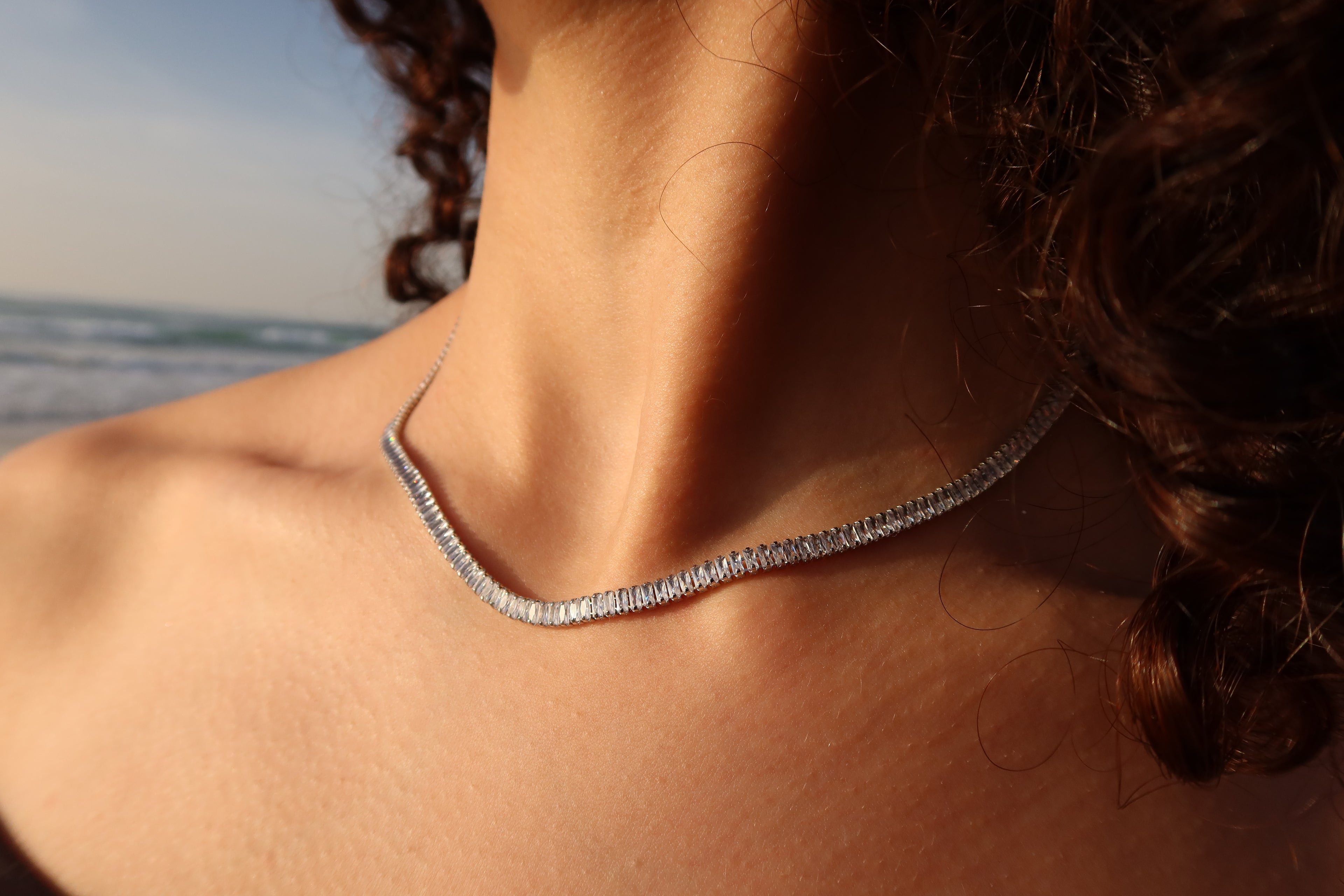 LUNA TENNIS NECKLACE