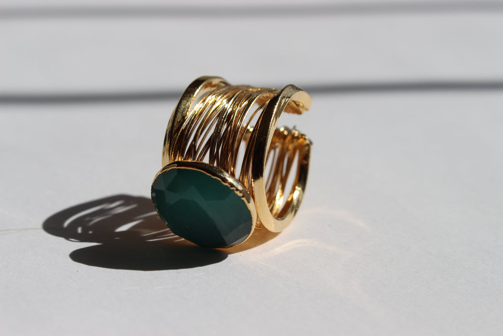NOVA RING- EMERALD