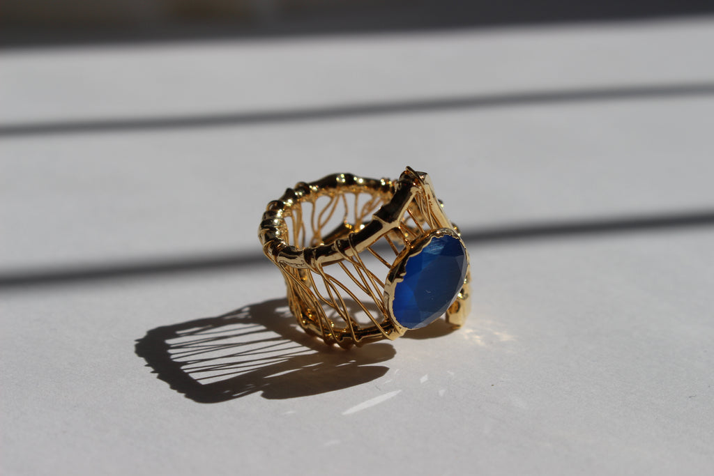 MIDNIGHT BLUE RING