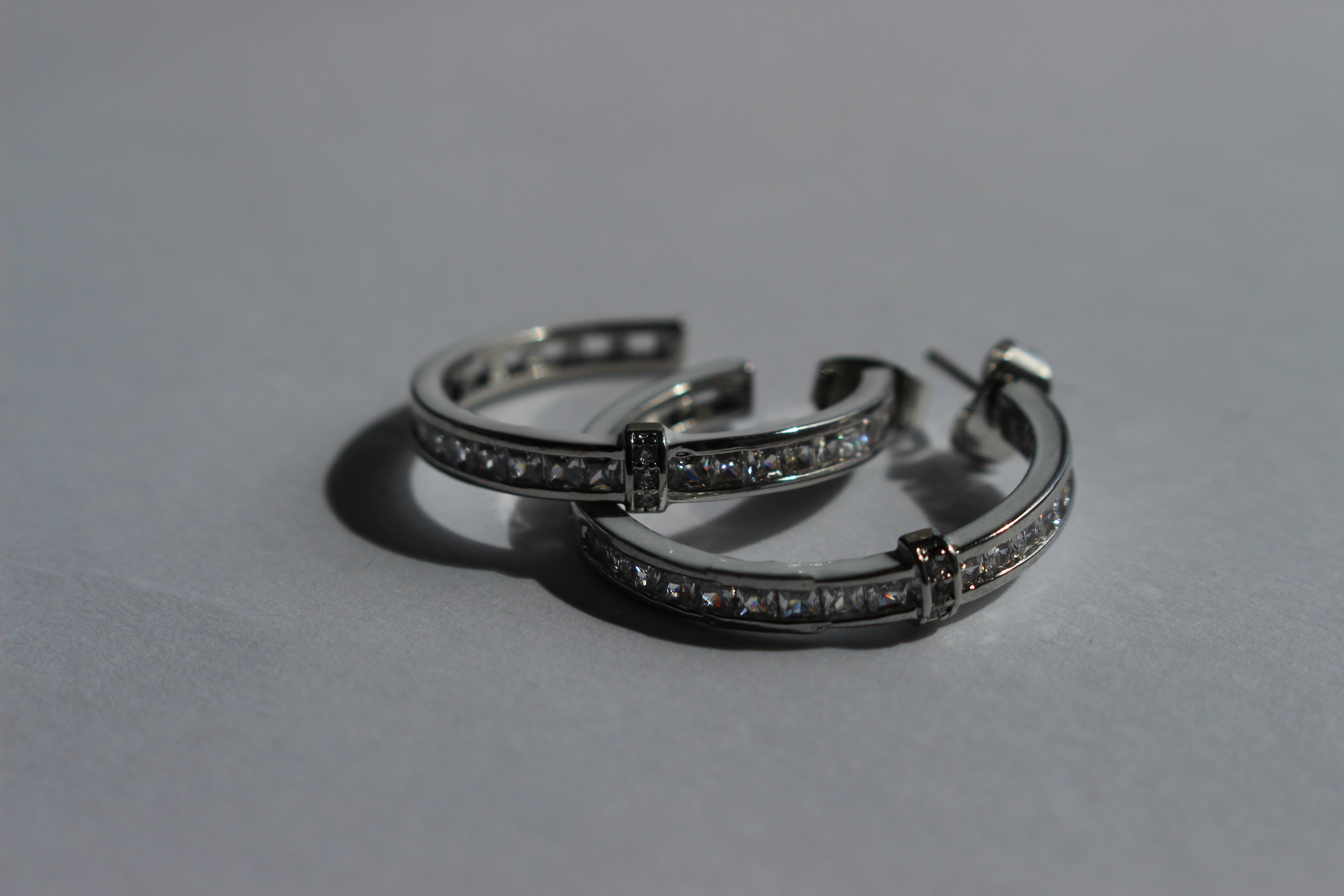open crystal hoop