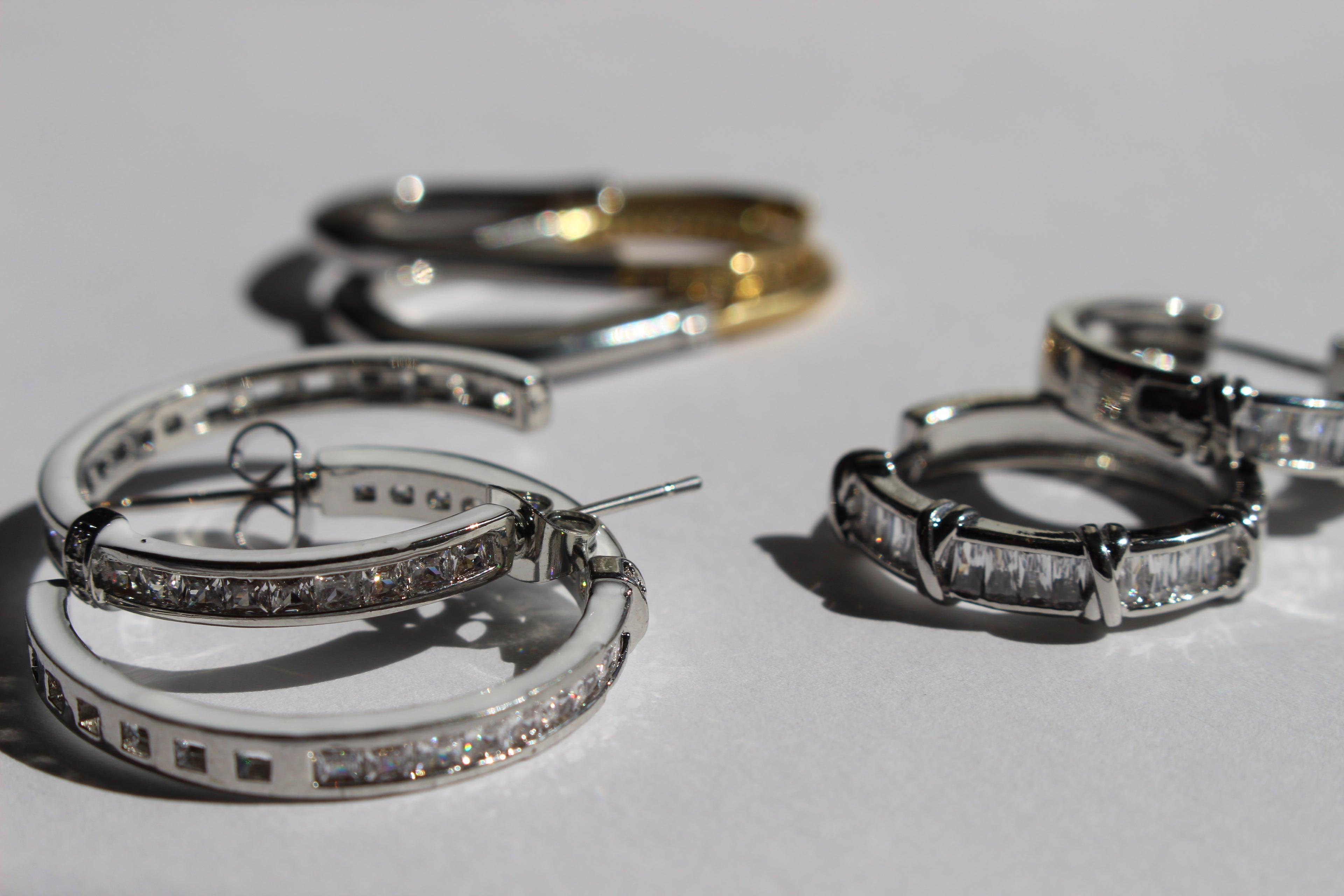 open crystal hoop