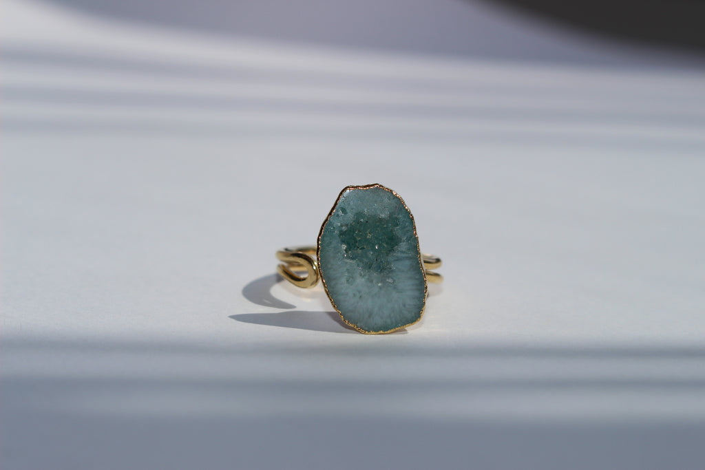 MILANA RAW EMERALD RING