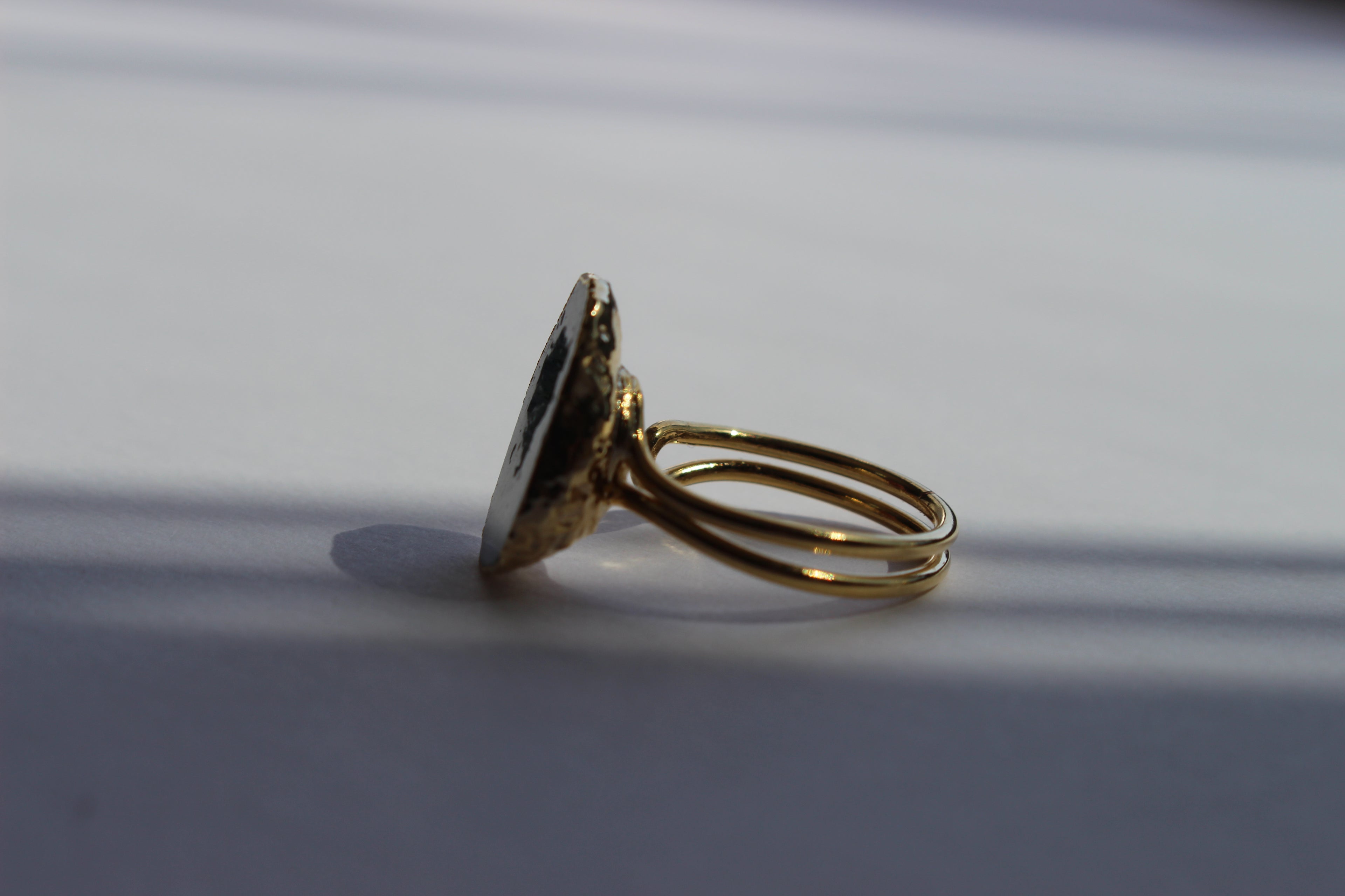MILANA RAW EMERALD RING