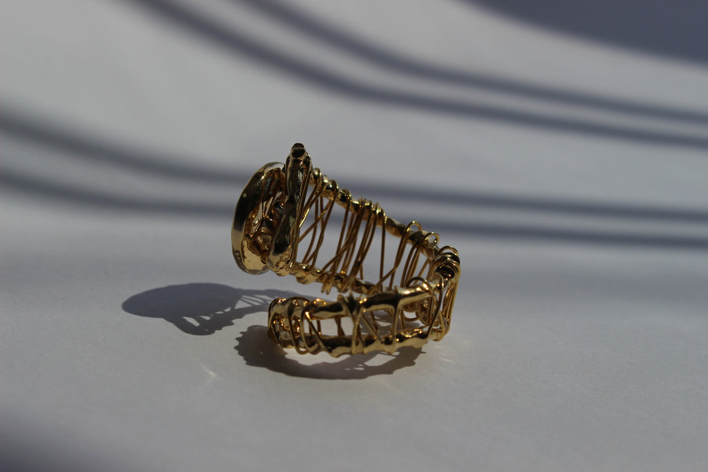 MILANA MIDNIGHT STONE RING .