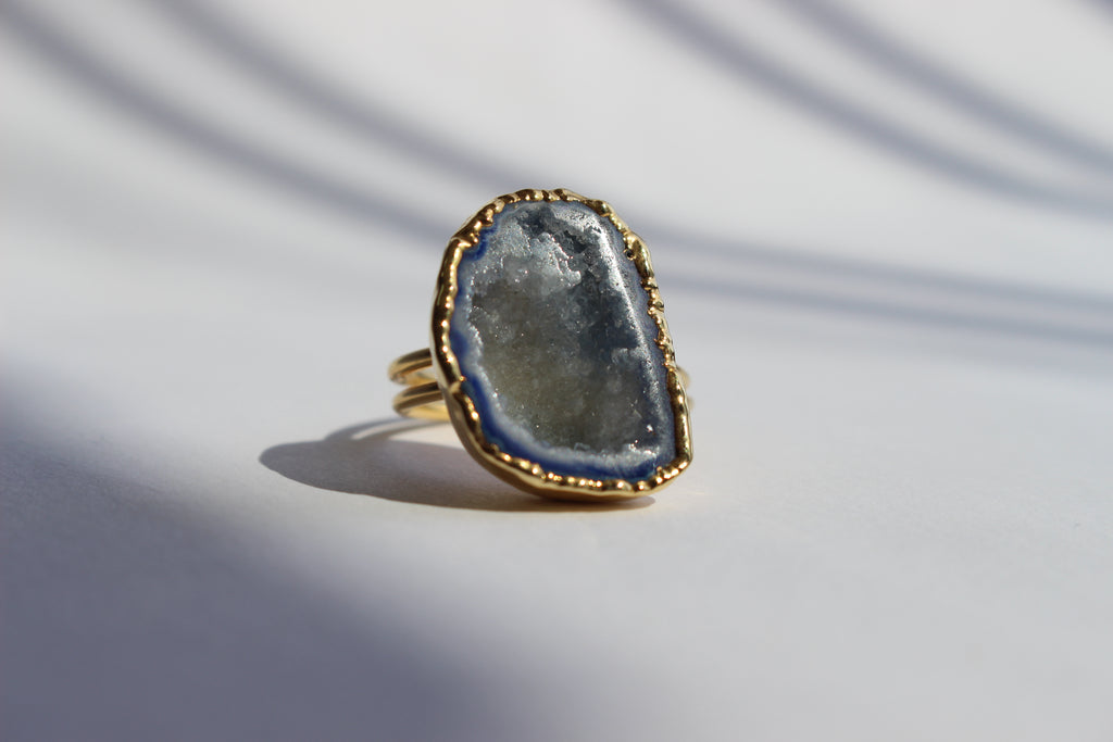 MILANA OCEAN STONE RING .