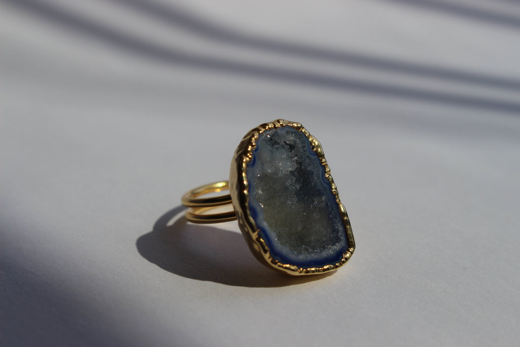 MILANA OCEAN STONE RING .