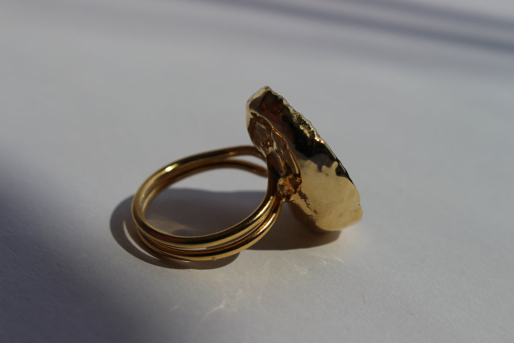 MILANA OCEAN STONE RING .