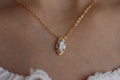 MARQUISE CRYSTAL NECKLACE